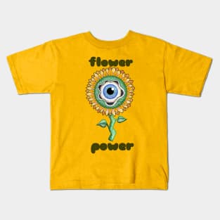 Flower Power Kids T-Shirt